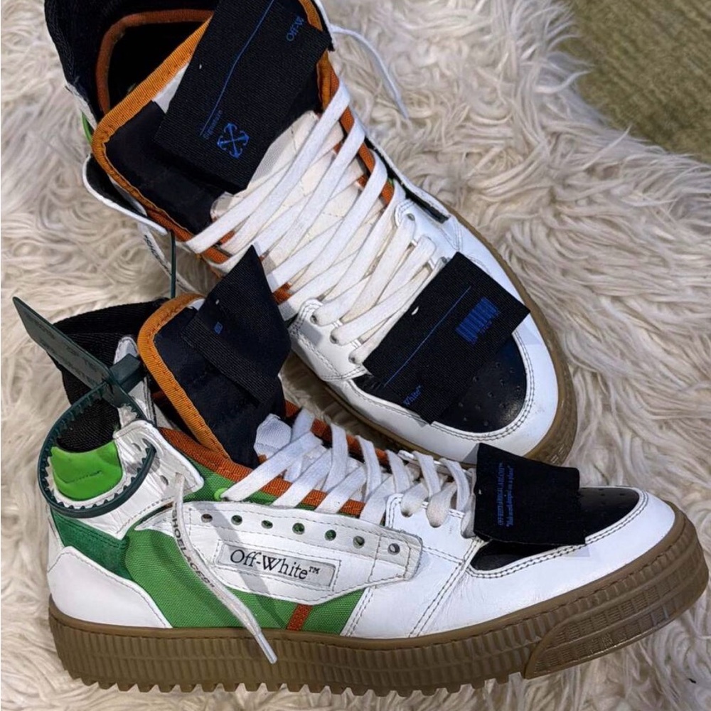 Off-White Off-Court 3.0 White Green High-Top Sneaker – ,